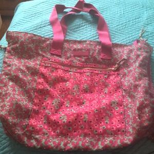 Vera Bradley lighten up expandable tote